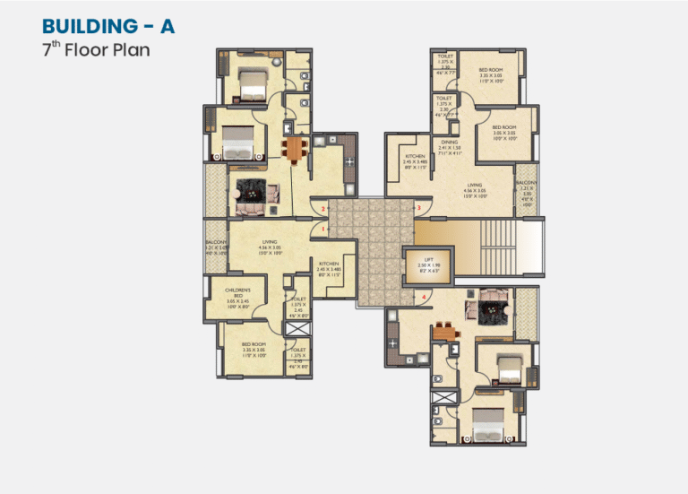 vishmaya floor plan a 7