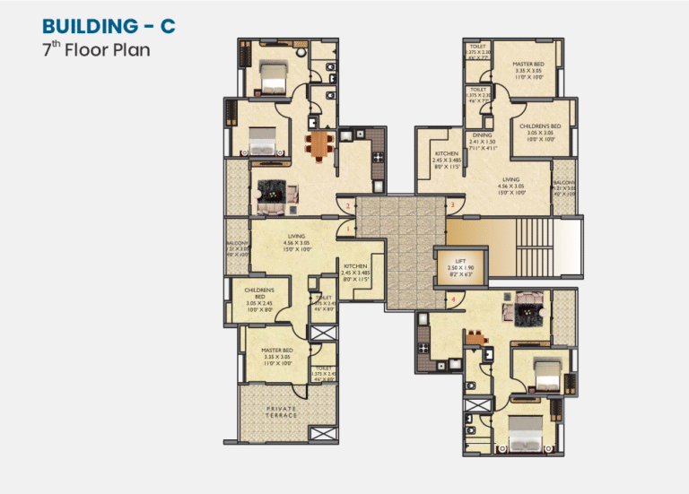 vishmaya floor plan c 7
